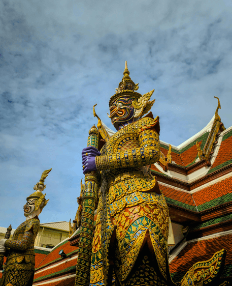 Wat Phra Kaew Giant Yaksha Demon Guardian