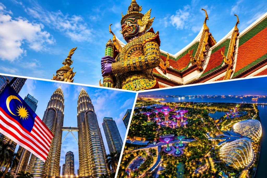 Thailand, Malaysia & Singapore Tri-Country Wonders