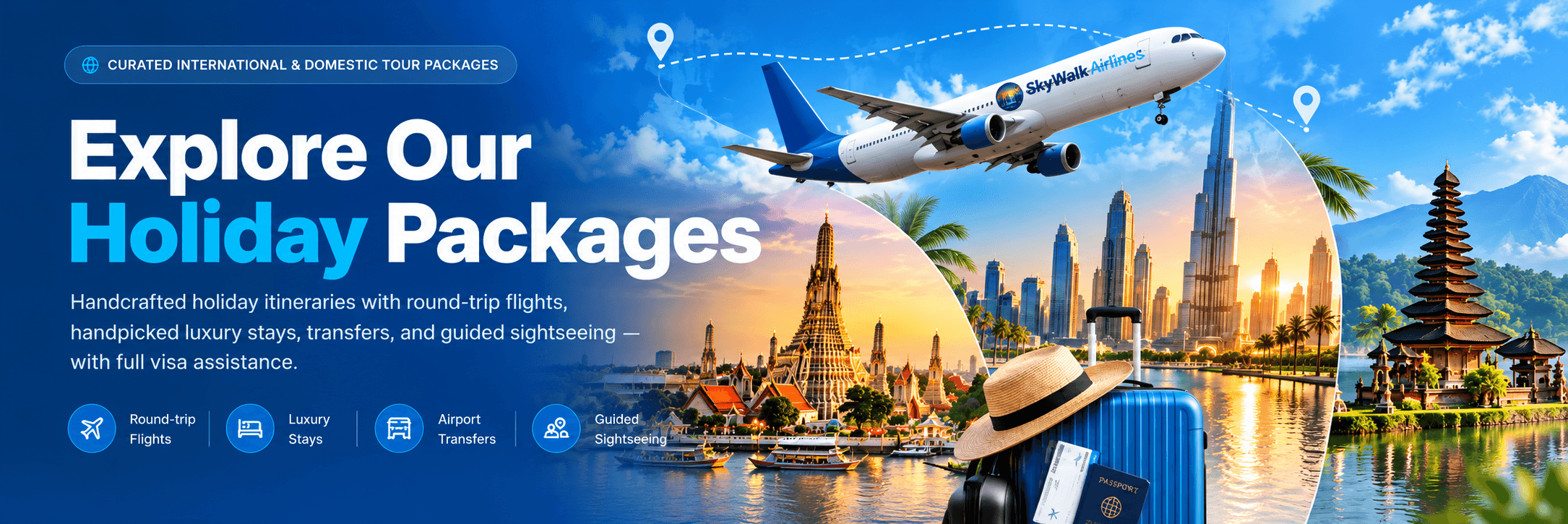 Explore Holiday Packages — Skywalks Holidays